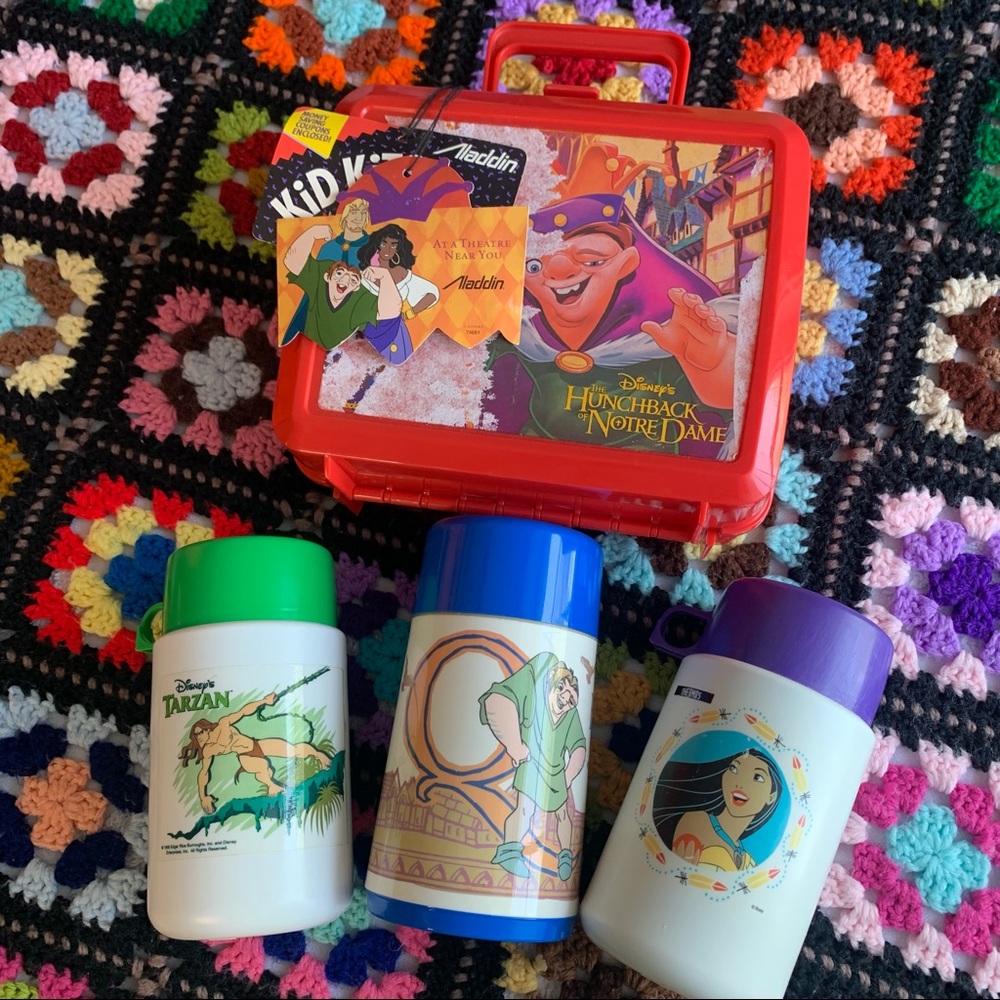 Vintage 90s Disney Thermos Lot